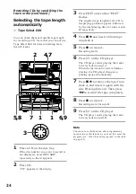 Preview for 24 page of Sony LBT-G2500 - Lbt Electronics Operating Instruction