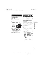 Preview for 15 page of Sony LBT-GPX55 Operating Instructions Manual