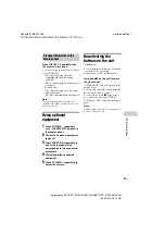 Preview for 31 page of Sony LBT-GPX55 Operating Instructions Manual