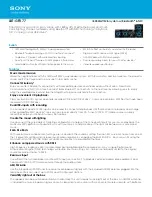 Preview for 1 page of Sony LBT-GPX77 Specifications