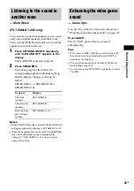 Preview for 25 page of Sony LBT-ZX8 - Mini Hi-fi Component System Operating Instructions Manual