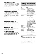 Preview for 34 page of Sony LBT-ZX8 - Mini Hi-fi Component System Operating Instructions Manual