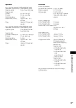 Preview for 43 page of Sony LBT-ZX8 - Mini Hi-fi Component System Operating Instructions Manual