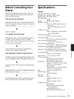 Preview for 59 page of Sony LPR-1000MD Instructions For Use Manual