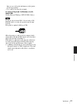 Preview for 61 page of Sony LPR-1000MD Instructions For Use Manual