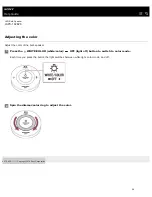 Preview for 34 page of Sony LSPX-102E26 Help Manual