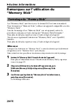 Preview for 58 page of Sony MagicGate MSGC-US10 Operating Instructions Manual