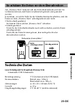 Preview for 89 page of Sony MagicGate MSGC-US10 Operating Instructions Manual