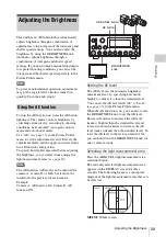 Preview for 29 page of Sony MCC3000MT Instructions For Use Manual