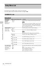 Preview for 40 page of Sony MCC3000MT Instructions For Use Manual