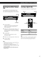 Preview for 13 page of Sony MCE-CX80K Operating Instructions Manual