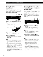 Preview for 14 page of Sony MCE-CX80K Operating Instructions Manual