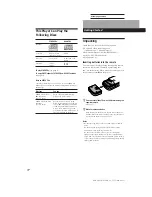 Preview for 7 page of Sony MCE-F500 Operating Instructions Manual