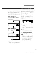 Preview for 18 page of Sony MCE-F500 Operating Instructions Manual