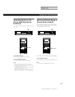 Preview for 26 page of Sony MCE-F500 Operating Instructions Manual