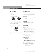 Preview for 29 page of Sony MCE-F500 Operating Instructions Manual