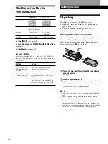 Preview for 3 page of Sony MCE-F88K Instruction Manual