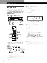 Preview for 9 page of Sony MCE-F88K Instruction Manual