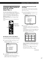 Preview for 16 page of Sony MCE-F88K Instruction Manual