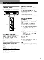 Preview for 18 page of Sony MCE-F88K Instruction Manual