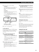 Preview for 20 page of Sony MCE-F88K Instruction Manual