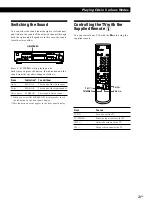 Preview for 22 page of Sony MCE-F88K Instruction Manual