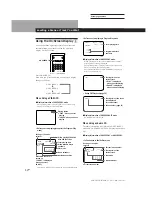 Preview for 14 page of Sony MCE-K700 Operating Instructions Manual