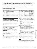 Preview for 55 page of Sony MCS-8M Operating Instructions Manual