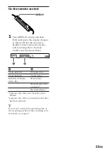 Preview for 25 page of Sony MD Walkman MZ-R5ST Operating Instructions Manual