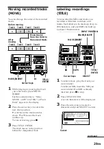 Preview for 29 page of Sony MD Walkman MZ-R5ST Operating Instructions Manual