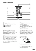 Preview for 57 page of Sony MD Walkman MZ-R5ST Operating Instructions Manual