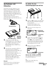 Preview for 127 page of Sony MD Walkman MZ-R5ST Operating Instructions Manual