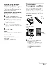 Preview for 135 page of Sony MD Walkman MZ-R5ST Operating Instructions Manual