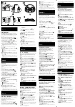 Preview for 2 page of Sony MDR-G73SP Operating Instructions