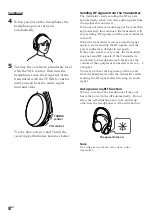 Preview for 8 page of Sony MDR-RF415RK Operating Instructions Manual