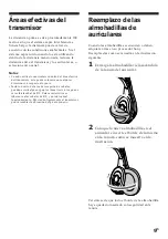 Preview for 19 page of Sony MDR-RF415RK Operating Instructions Manual