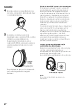 Preview for 38 page of Sony MDR-RF415RK Operating Instructions Manual