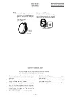 Preview for 2 page of Sony MDR-RF845R Service Manual