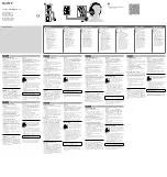 Preview for 2 page of Sony MDR-XB950AP Operating Instructions