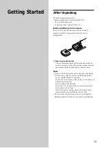 Preview for 15 page of Sony MDS-E10 Operating Instructions Manual