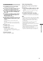 Preview for 51 page of Sony MDS-E10 Operating Instructions Manual