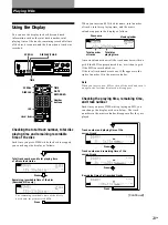 Preview for 23 page of Sony MDS-JA555ES - Md Player Operating Instructions Manual