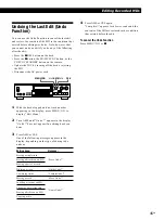 Preview for 45 page of Sony MDS-JA555ES - Md Player Operating Instructions Manual