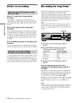 Preview for 16 page of Sony MDS-JB940 Operating Instructions Manual