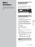 Preview for 39 page of Sony MDS-JB940 Operating Instructions Manual