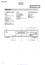 Preview for 12 page of Sony MDS-JE480 Service Manual