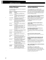 Preview for 34 page of Sony MDS-JE700 - Mini Disc Player Operating Instructions Manual