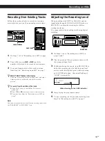 Preview for 11 page of Sony MDS-S39 Operating Instructions Manual