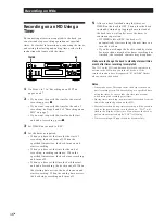 Preview for 16 page of Sony MDS-S39 Operating Instructions Manual