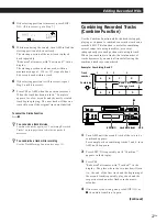 Preview for 27 page of Sony MDS-S39 Operating Instructions Manual